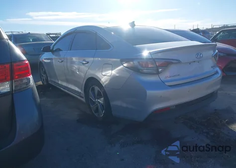 2016 Hyundai Sonata Hybrid Limited from USA, damaged, VIN KMHE34L17GA030511